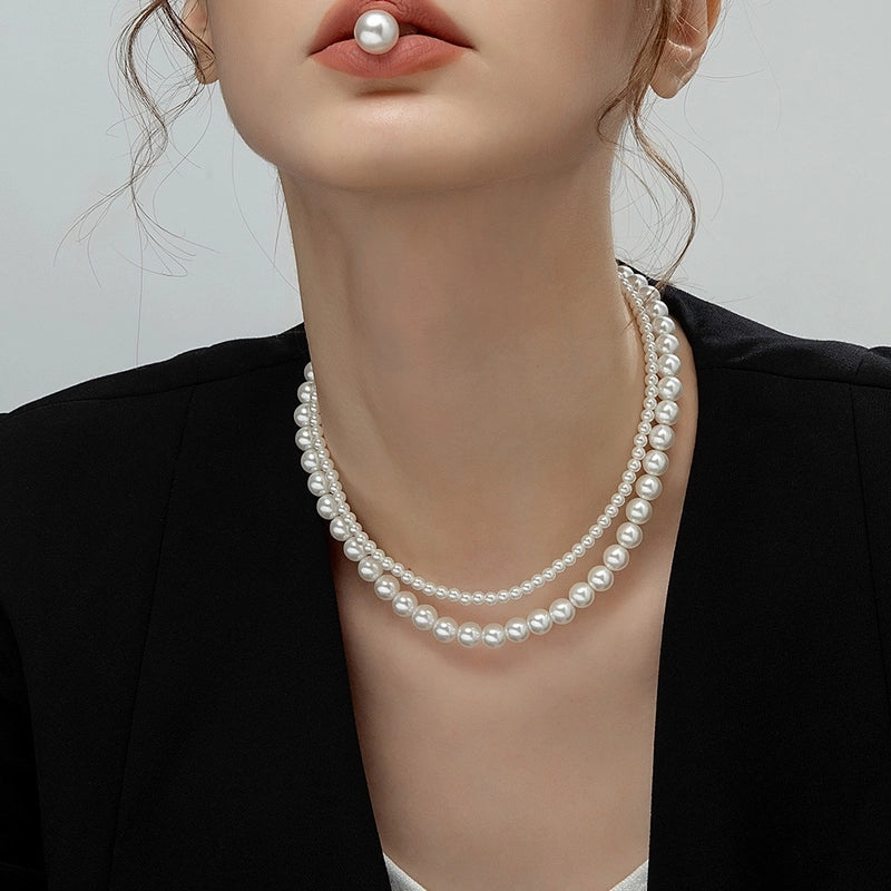 Ensemble double colliers HAVRE CAUMARTIN