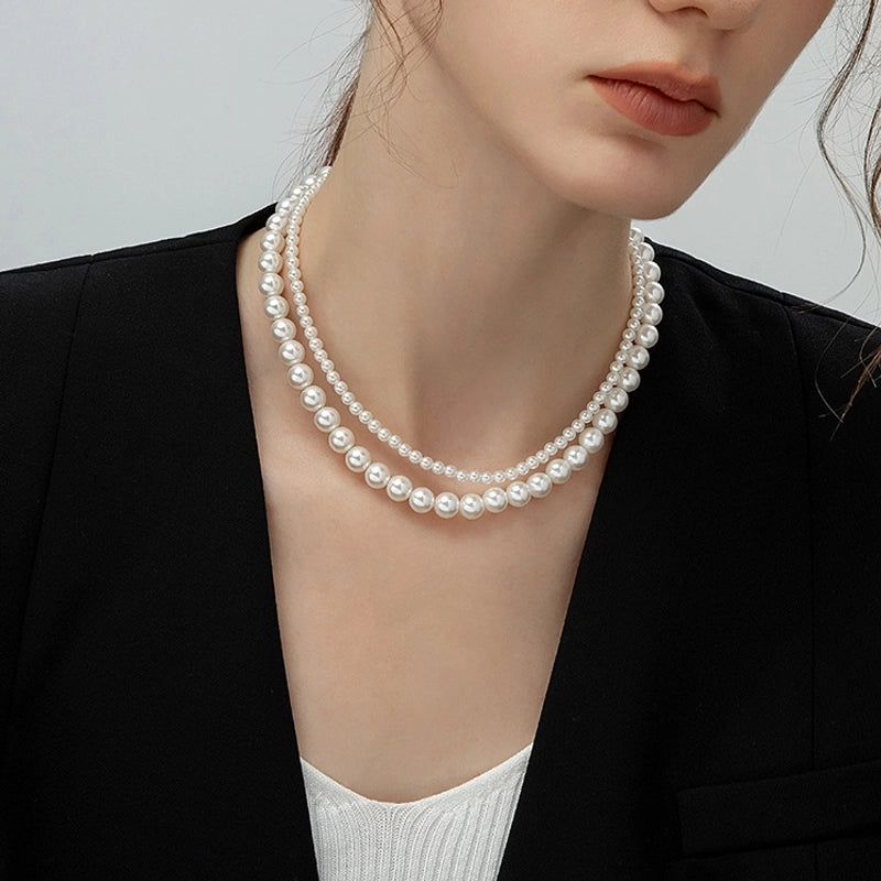 Ensemble double colliers HAVRE CAUMARTIN