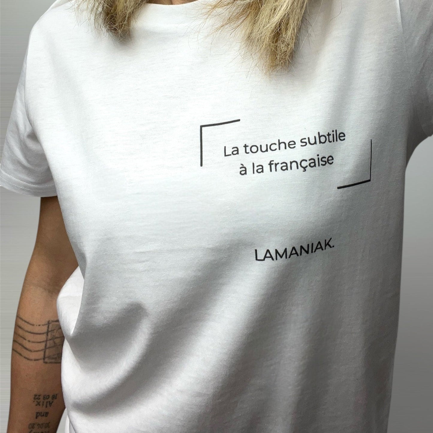 T-shirt à message