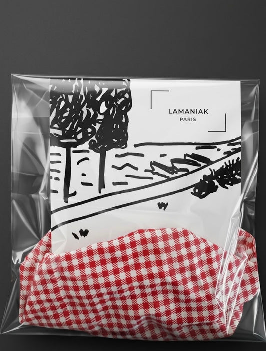 LE chouchou vichy avec illustration