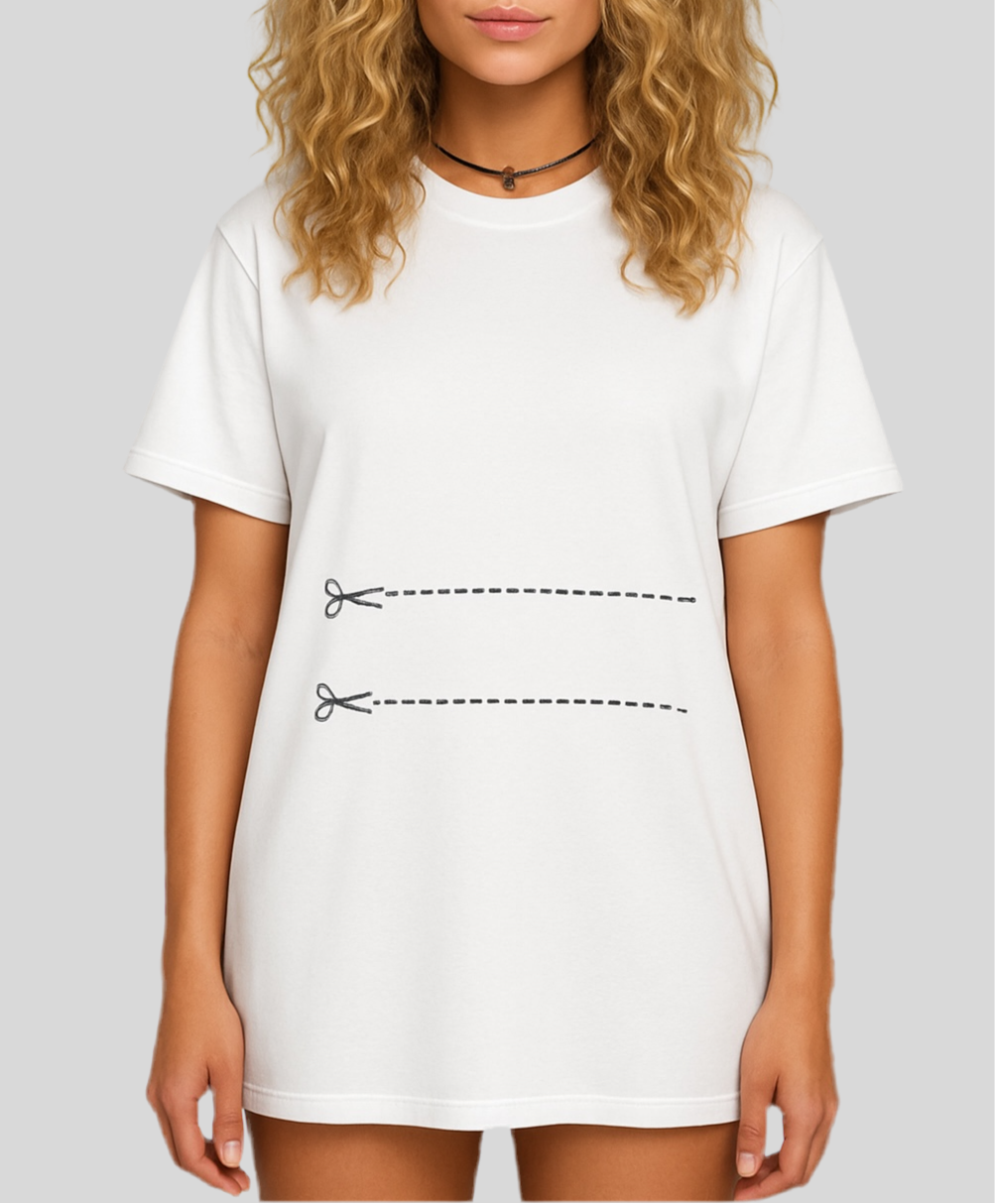 LE T-shirt à découper