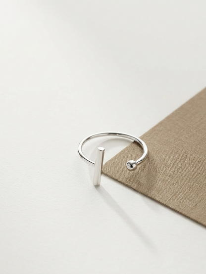 Bague CHEVALERET ajustable unisexe LAMANIAK Paris argenté
