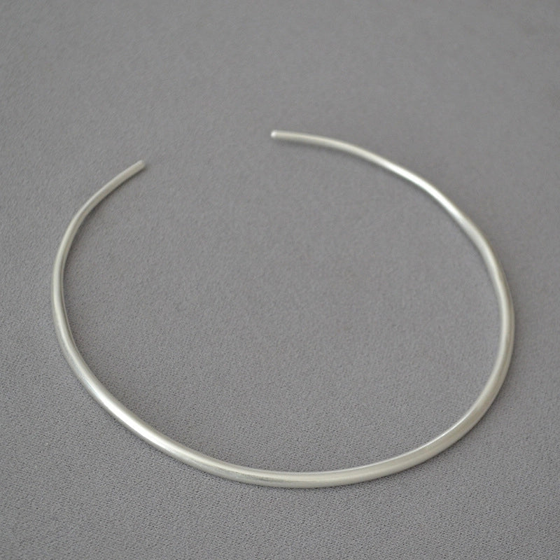Collier PYRAMIDES LAMANIAK – finition argenté, laiton plaqué or, made in Paris