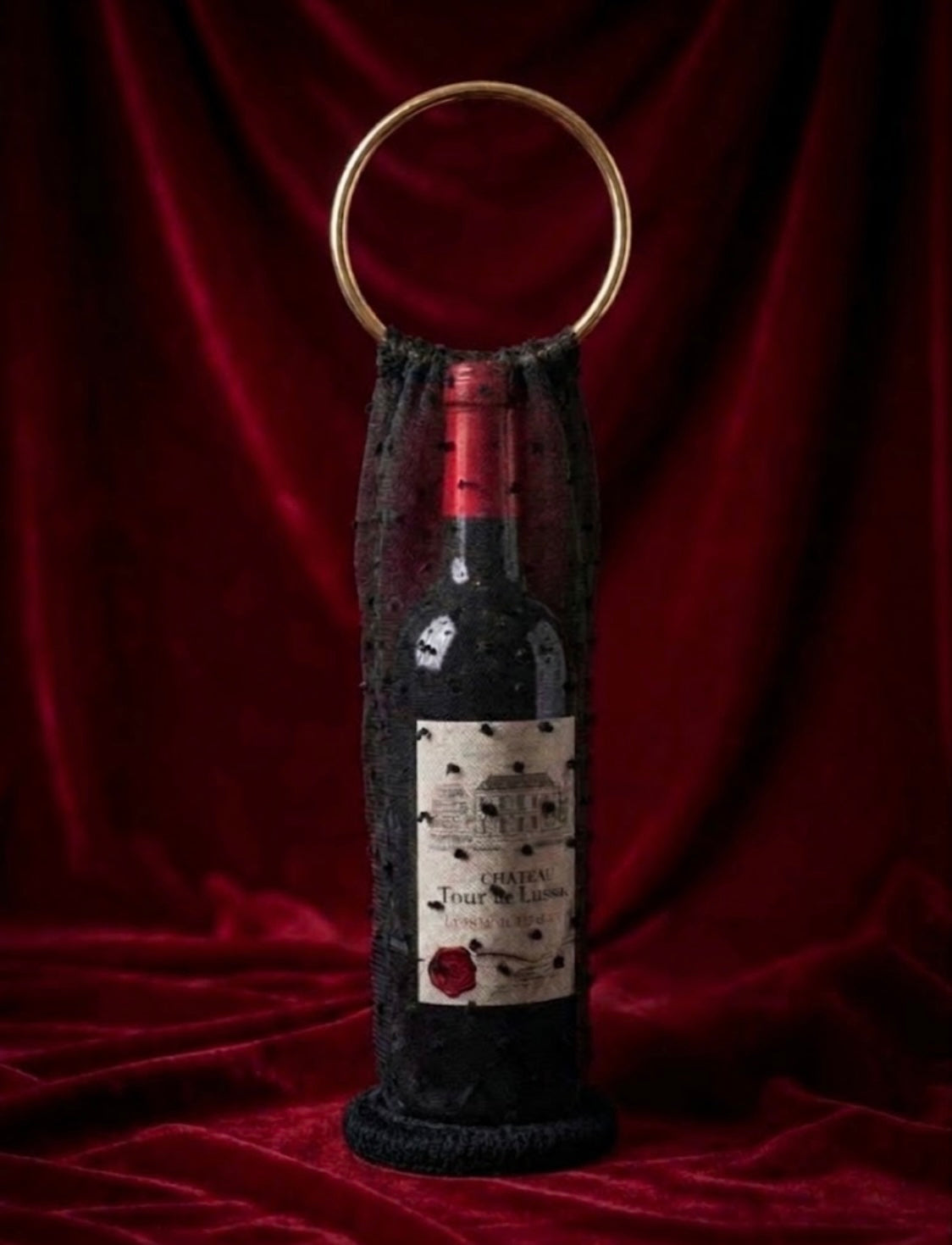 Sac "L’Élégant" – Pour Bouteille & Baguette