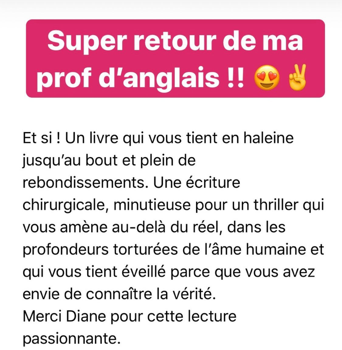 LE PETIT LIVRE POLICIER / THRILLER ÉCRIT PAR LAMANIAK !
