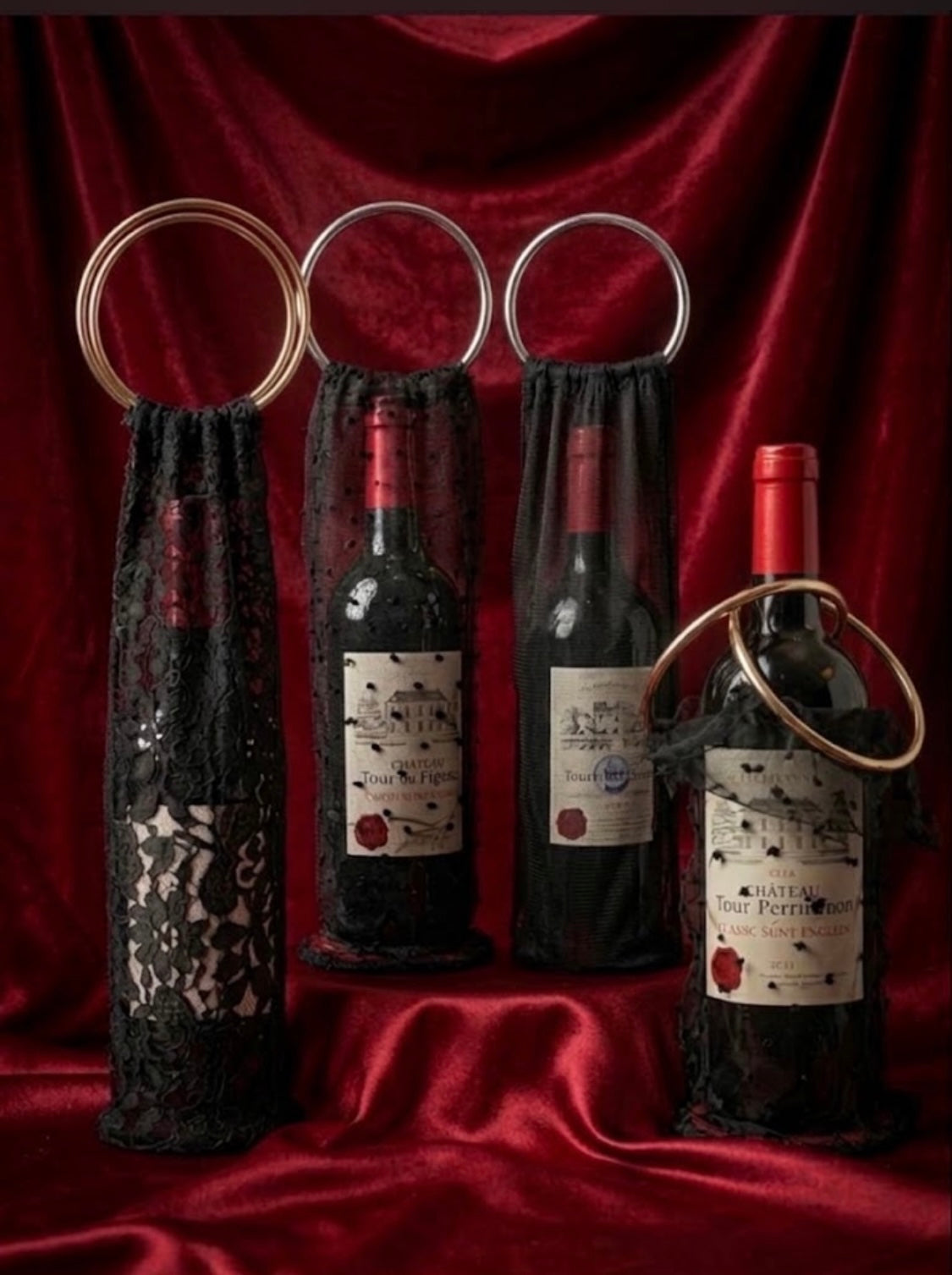 Sac "L’Élégant" – Pour Bouteille & Baguette