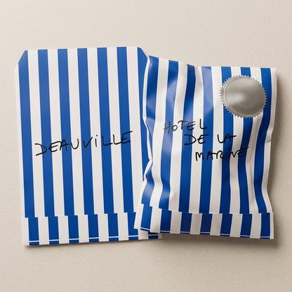 pochette surpriseidée bijoux cadeau bleu 