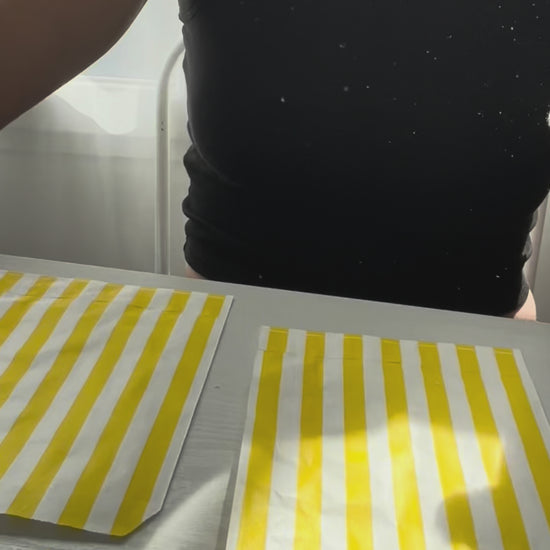 packaging bijoux kit jaune