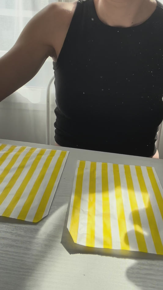 packaging bijoux kit jaune