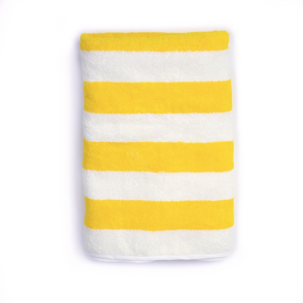 La serviette jaune douce en 100% coton par LAMANIAK made in France
